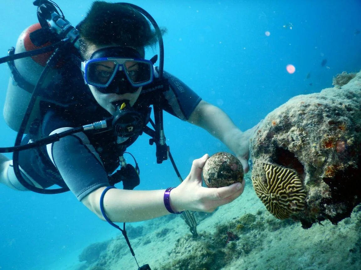 Shipwreck diving adventure